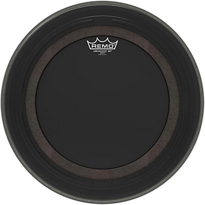 Remo Ambassador SMT Ebony Bass Drumhead -