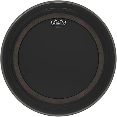 Remo Ambassador SMT Ebony Bass Drumhead -