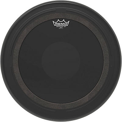 Remo Ambassador SMT Ebony Tom Drumhead -