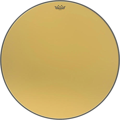 Remo Ambassador Starfire Gold Bass Drum Head 28 in.