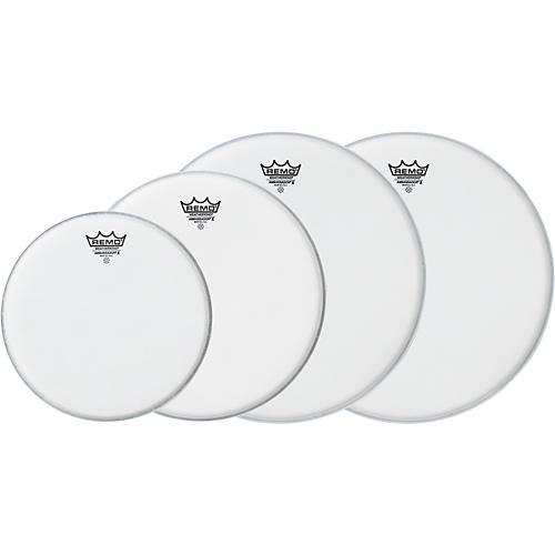 Remo Ambassador X Fusion Drumhead Pack, Buy 3 Get a Free 14 Inch Head