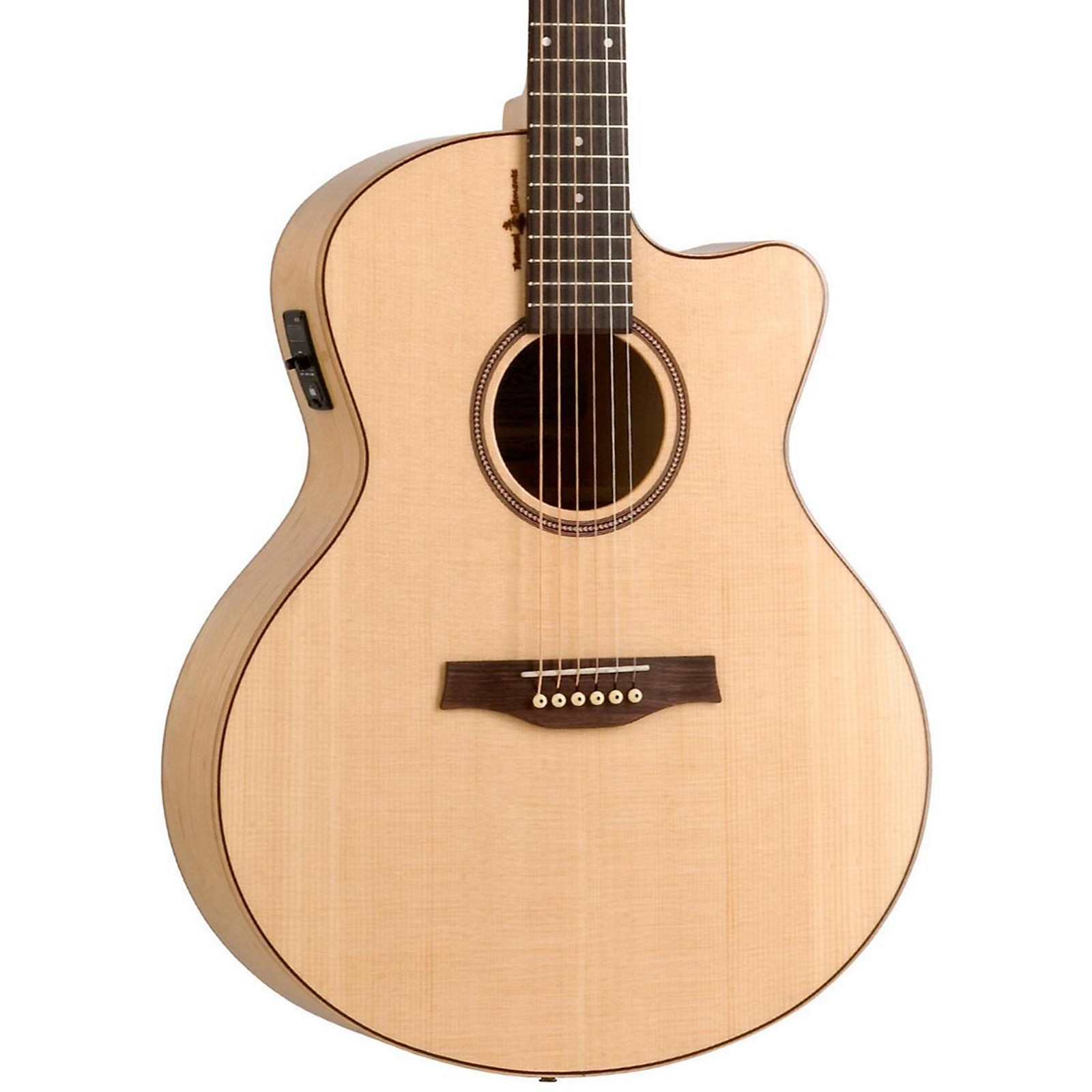 Seagull Amber Trail CW Mini Jumbo SG AcousticElectric Guitar