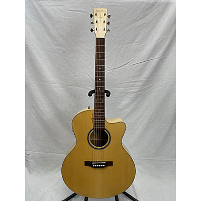 Simon & Patrick Amber Trail CW Mini Jumbo SG T35 Acoustic Electric Guitar