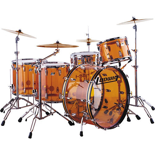 Amber Vistalite 5-Piece Reissue Drum Set