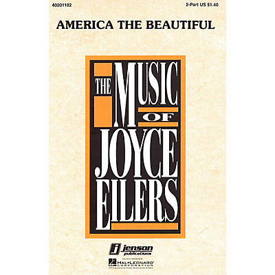 Hal Leonard America the Beautiful (3-Part Mixed) 3-Part Mixed Arranged by Joyce Eilers