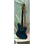 Used Fender American Acoustasonic Jazzmaster Acoustic Electric Guitar Ocean Turquoise