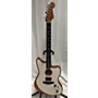 Used Fender American Acoustasonic Jazzmaster Solid Body Electric Guitar White