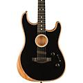 Fender American Acoustasonic Stratocaster Acoustic-Electric Guitar BlackBlack