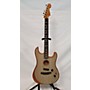 Used Fender American Acoustasonic Stratocaster Acoustic Electric Guitar Trans Sonic Blue
