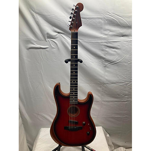 Fender American Acoustasonic Stratocaster Acoustic Electric Guitar 3 Color Sunburst