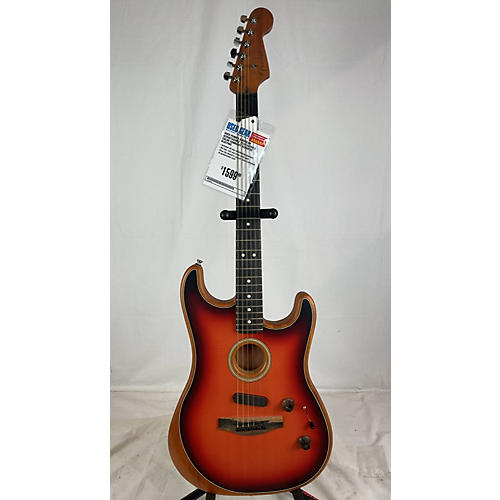 Fender American Acoustasonic Telecaster Acoustic Electric Guitar 3 Color Sunburst