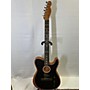 Used Fender American Acoustasonic Telecaster Acoustic Electric Guitar Black