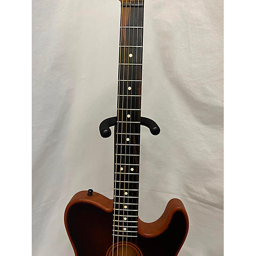 Fender American Acoustasonic Telecaster Acoustic Electric Guitar all mahogany