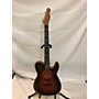 Used Fender American Acoustasonic Telecaster Acoustic Electric Guitar Brown Sunburst