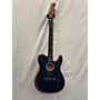 Used Fender American Acoustasonic Telecaster Acoustic Electric Guitar Blue