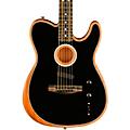 Fender American Acoustasonic Telecaster Ebony Fingerboard Acoustic-Electric Guitar BlackBlack