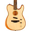 Fender American Acoustasonic Telecaster Ebony Fingerboard Acoustic-Electric Guitar Dakota RedNatural