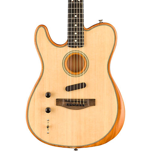 American Acoustasonic Telecaster Left-Handed Acoustic-Electric Guitar