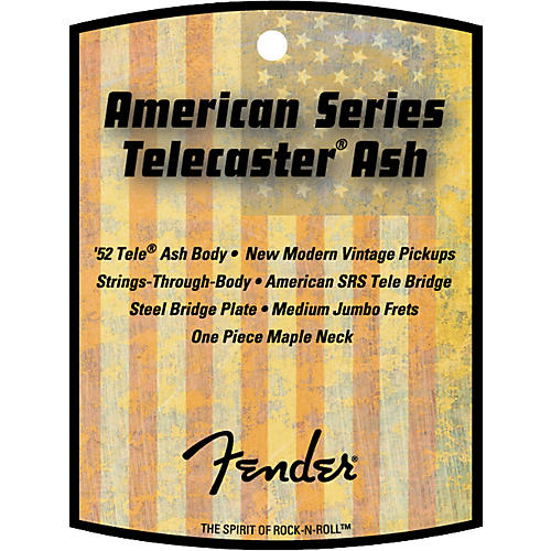 American Ash Telecaster Electric Guitar