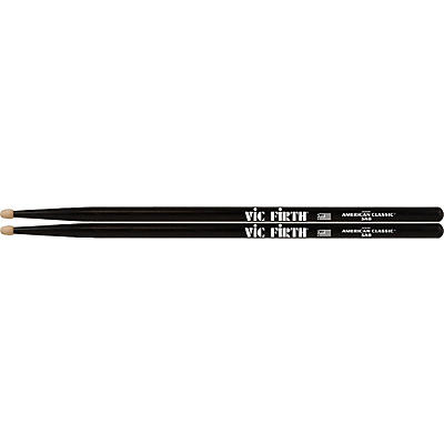 Vic Firth American Classic Drum Sticks With Black Finish