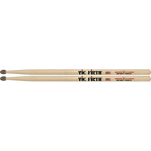 American Classic Drumsticks with Soft Touch Felt Tip