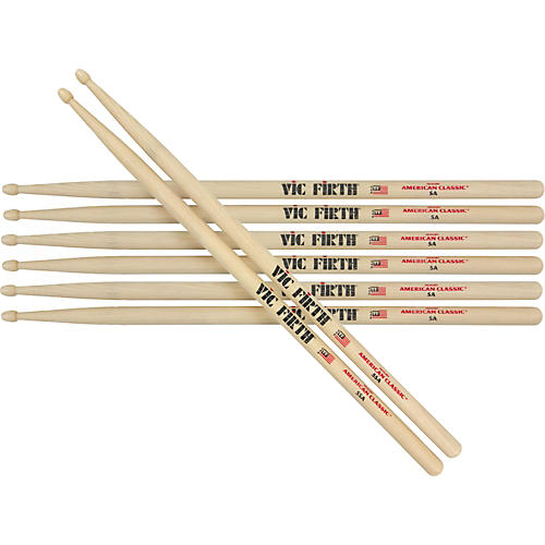 American Classic Hickory 5A Sticks, Buy 3 Get 1 Pair 55A Free