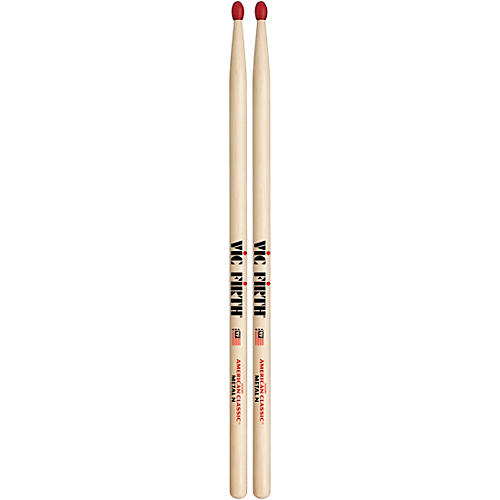 Vic Firth American Classic Hickory Drum Sticks Classic Metal Nylon