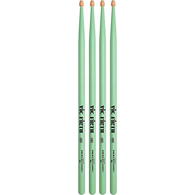 Vic Firth American Classic Seafoam Green Drum Sticks 2-Pack