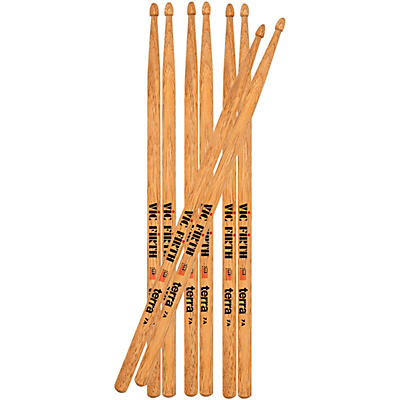 Vic Firth American Classic Terra Series Drum Sticks Value 4-Pack