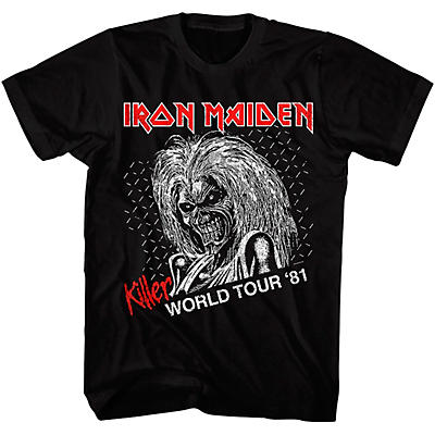 American Classics American Classics Iron Maiden Killer World Tour Unisex T-shirt