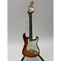 Used Fender American Deluxe Ash Stratocaster Solid Body Electric Guitar Tobacco Burst