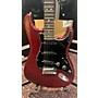 Used Fender American Deluxe Ash Stratocaster Solid Body Electric Guitar Wine Red