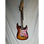 Used Fender American Deluxe Ash Stratocaster Solid Body Electric Guitar Tobacco Burst