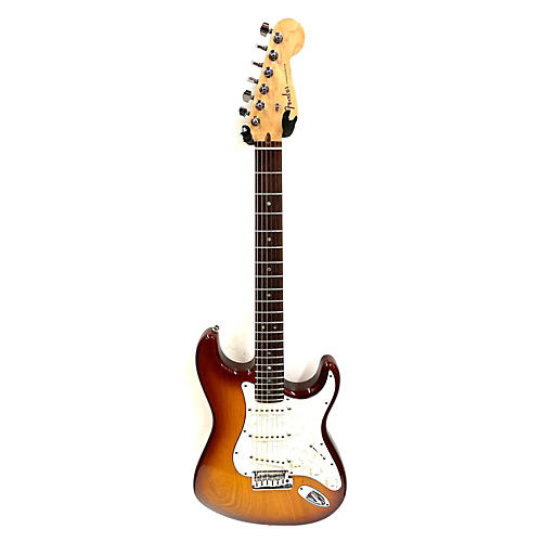 Fender American Deluxe Ash Stratocaster Solid Body Electric Guitar 2 Color Sunburst