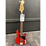 Used Fender American Deluxe Dimension Bass IV Electric Bass Guitar Cayenne Burst