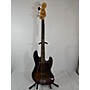 Used Fender American Deluxe Jazz Bass Electric Bass Guitar Faded Tobacco