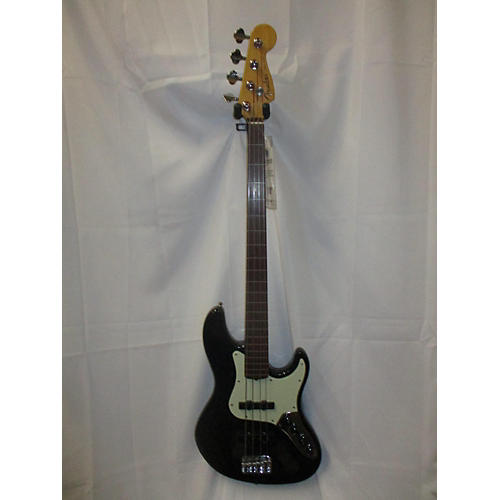 Fender American Deluxe Jazz Bass Fretless Electric Bass Guitar Black