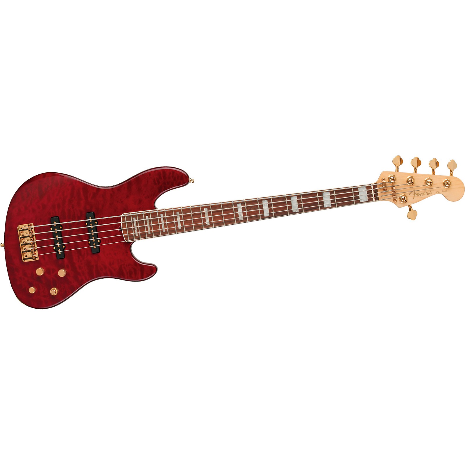 Fender American Deluxe Jazz Bass QMT Musician's Friend