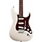American Deluxe Stratocaster Electric Guitar Level 1 Olympic Pearl Rosewood