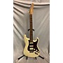 Used Fender American Deluxe Stratocaster HSS Solid Body Electric Guitar Olympic White
