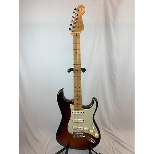 Fender American Deluxe Stratocaster Plus HSS Solid Body Electric Guitar Mystic 3 Tone Sunburst