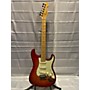 Used Fender American Deluxe Stratocaster Solid Body Electric Guitar Cherry Sunburst