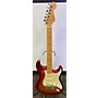 Used Fender American Deluxe Stratocaster Solid Body Electric Guitar SUNSET METALLIC