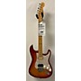 Used Fender American Deluxe Stratocaster Solid Body Electric Guitar Cherry