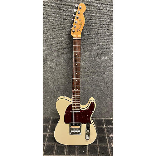 Fender American Deluxe Telecaster Solid Body Electric Guitar Olympic Pearl