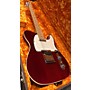 Used Fender American Deluxe Telecaster Solid Body Electric Guitar Red