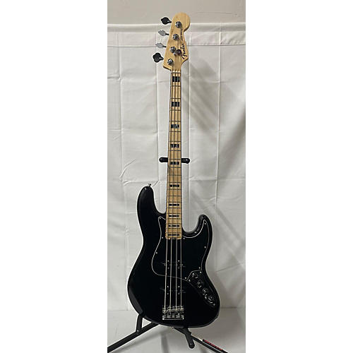 Fender American Elite Jazz Bass Electric Bass Guitar Black