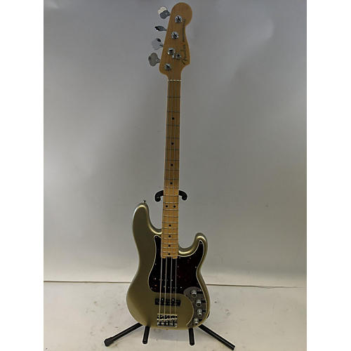 Fender American Elite Precision Bass Electric Bass Guitar CHAMPAGNE