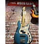 Used Fender American Elite Precision Bass Electric Bass Guitar Blue