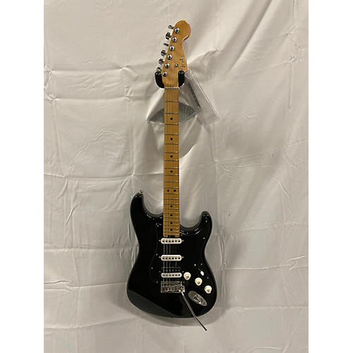 Fender American Elite Stratocaster HSS Shawbucker Solid Body Electric Guitar Black